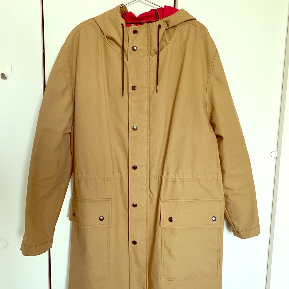 Gap x Ami water resistant hooded parka size L